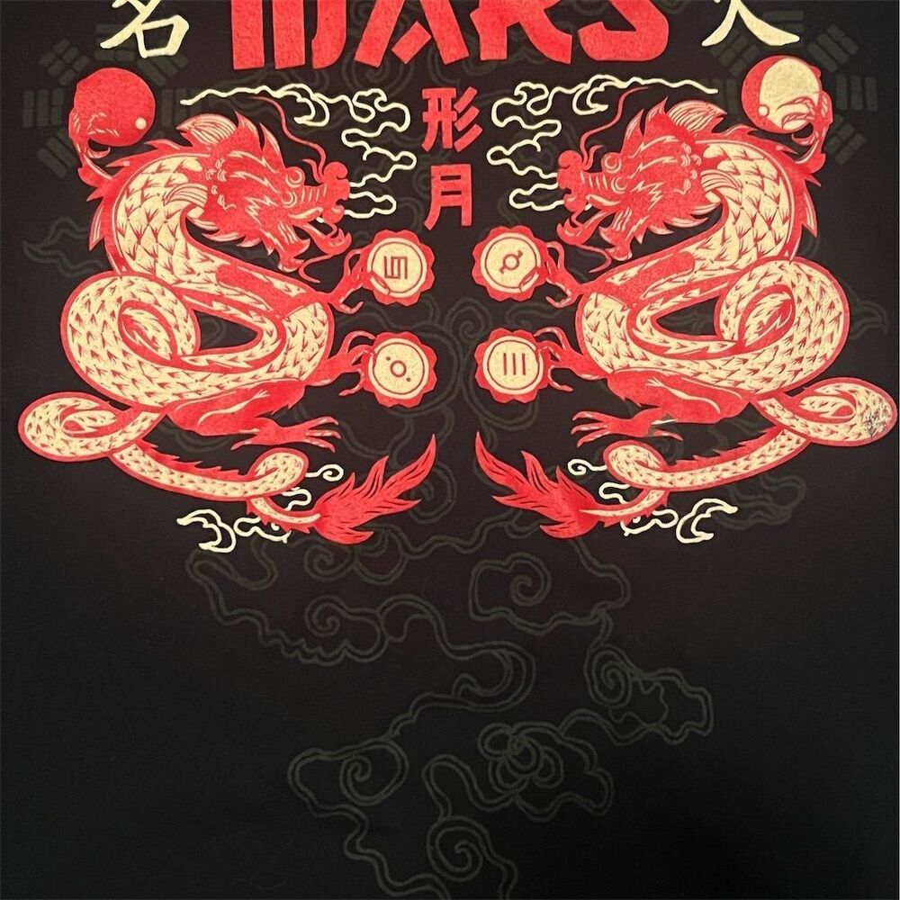Vintage 00s 30 Seconds to Mars Band Tee Jared Leto Black M Unisex Graphic Print